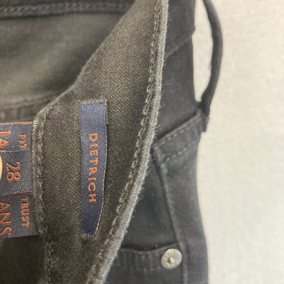 James Jeans Dietrich Thigh High Skinny Jeans 28 Femme Fatal Black Goth REVOLVE - Picture 14 of 16